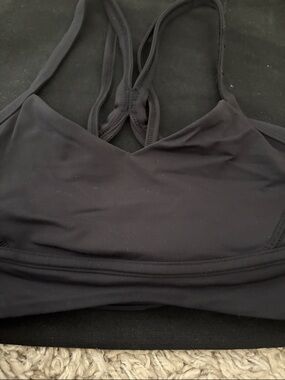 lululemon athletica Black Strappy Sports Bra